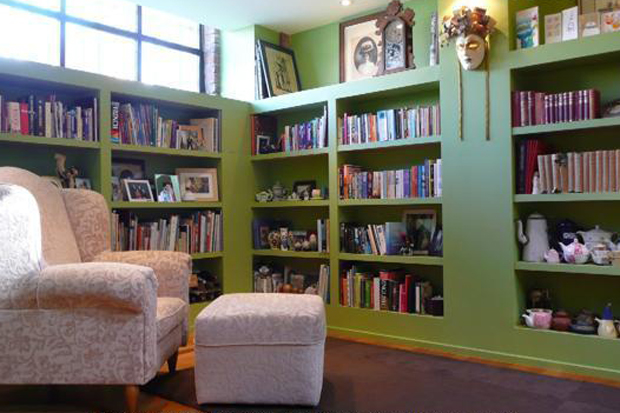 Sabbatical Home library