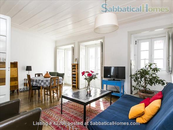 SabbaticalHomes Listing 43268. Strong composition photo, rental home in Lisbon, Portugal.