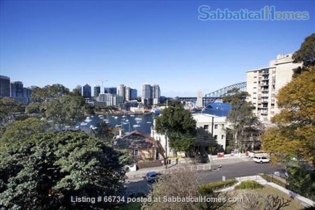 View of Sydney Harbor from a SabbaticalHomes.com Home Listing.