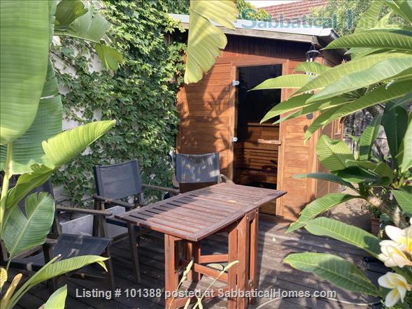 SabbaticalHomes Listing 101388 with sauna in the backyard in Petersham Australia.