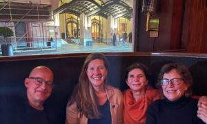 Nadege Conger and Becky McCalla with Alix Christie and Ludwig Siegele at the House of Shields in San Francisco California.png