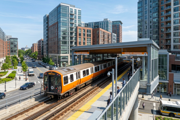 Boston apartments near the 'T'