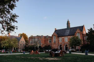 building on campus, scholar housing; Photo by Maggie Murray