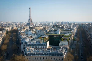 academic grad apartments cité Paris CIUP campus postgraduate housing scholars; Paris skyline; Photo by Diego F. Parra
