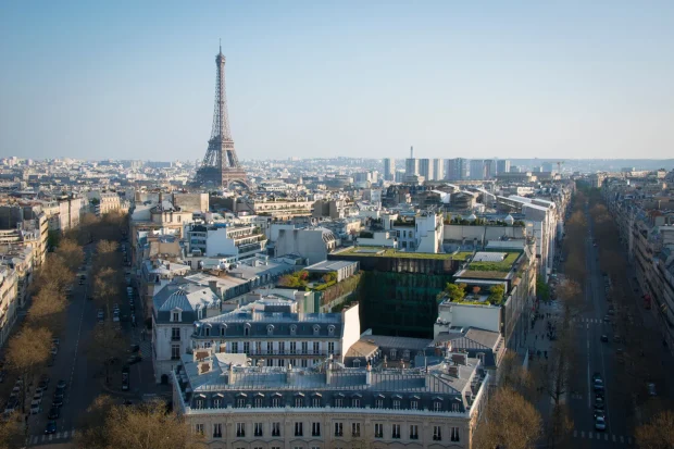 academic grad apartments cité Paris CIUP campus postgraduate housing scholars; Paris skyline; Photo by Diego F. Parra