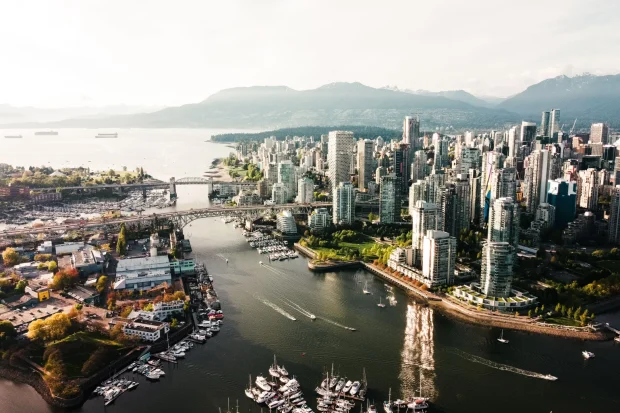 furnished apartments near UBC Vancouver academic living; Vancouver skyline; Photo by Jeremy Lee